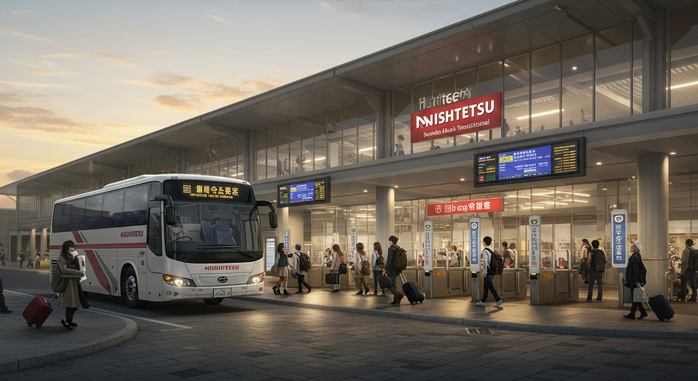 후쿠오카 유후인 니시테츠 고속버스