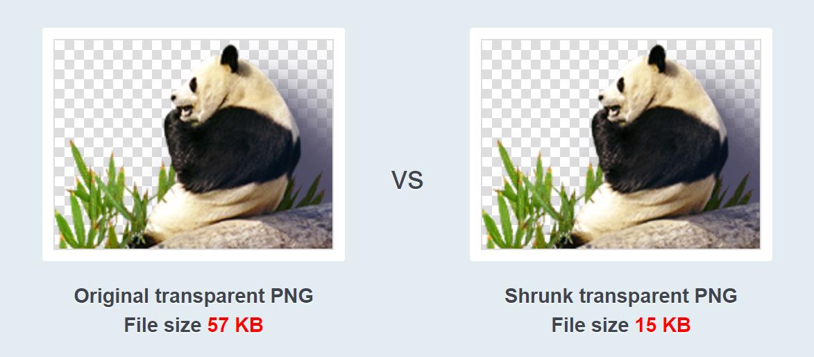 57KB 의 용량이 15KB 로 감소