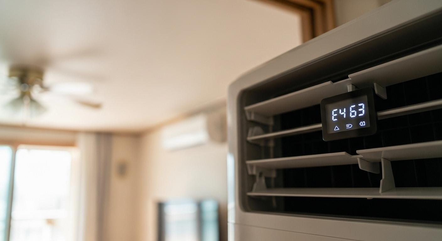 에어컨 고장 e4 63