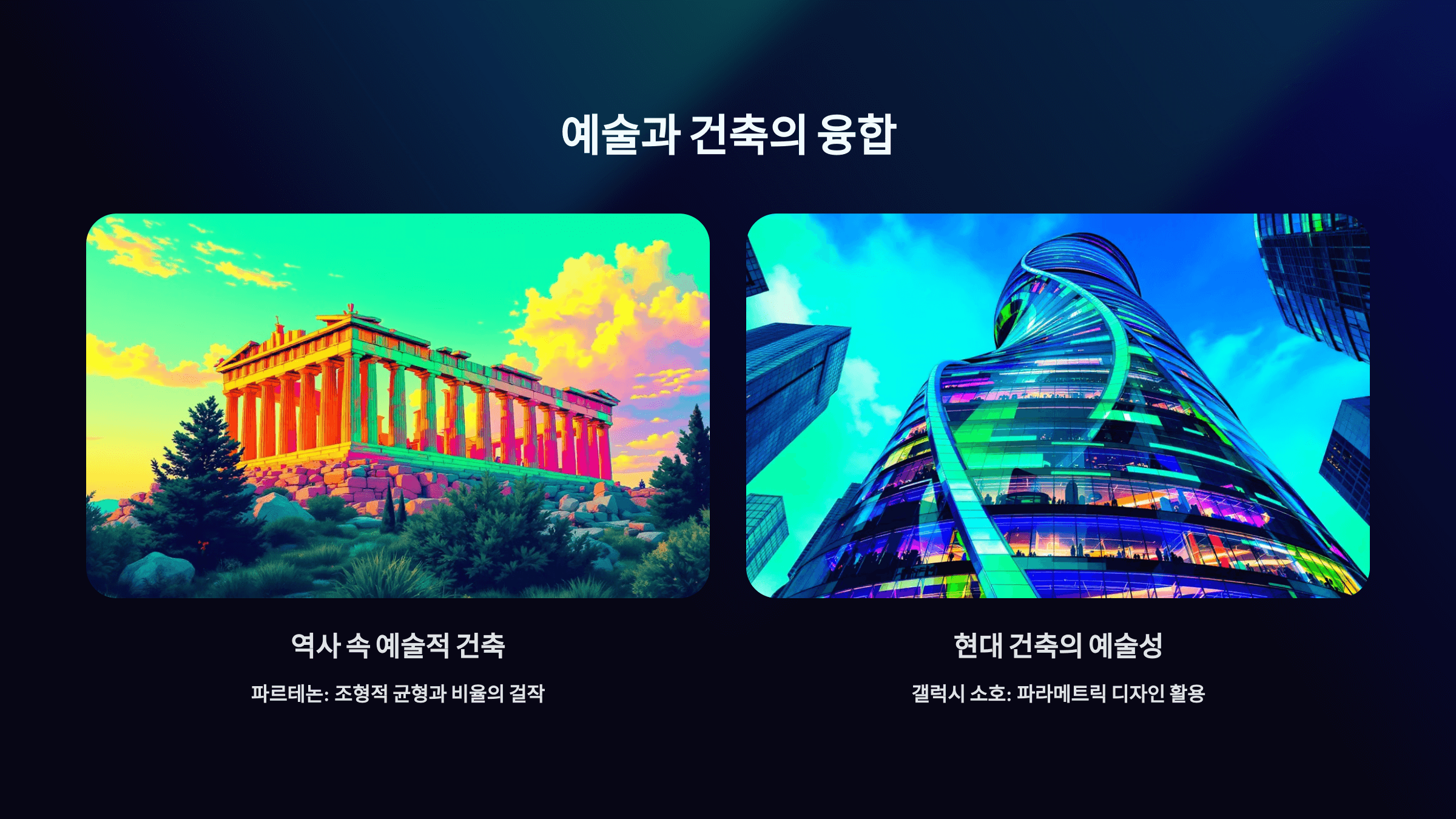 예술과 건축의 융합 사례_사진