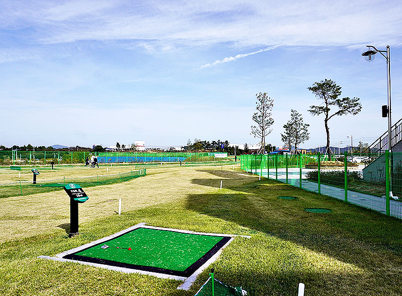 충청북도 음성군 금왕파크골프장 소개