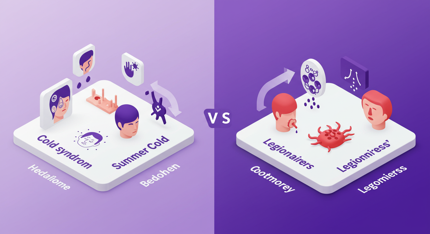 냉방병-감기vs-레지오넬라증-인포그래픽