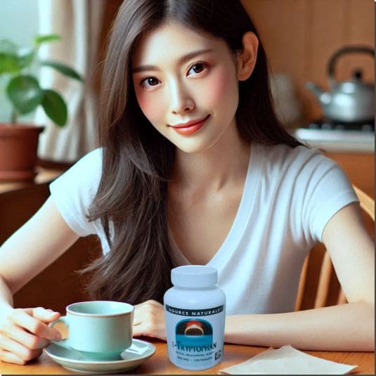 L 트립토판 효능 및 테아닌과의 시너지 효과