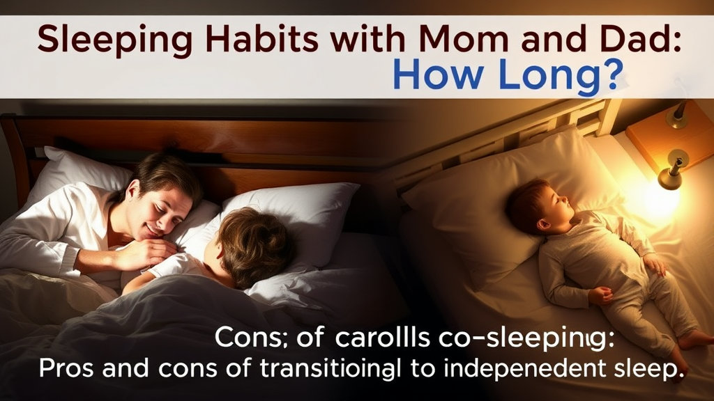 공동수면의 장단점과 분리 수면 준비법