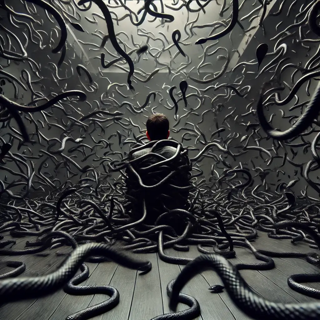 검은 뱀 꿈 해몽