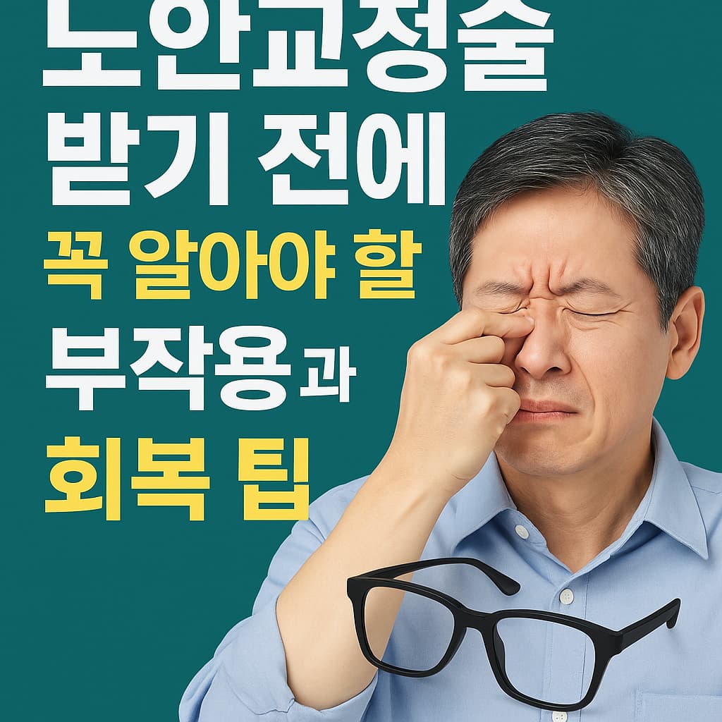 노안교정술 부작용