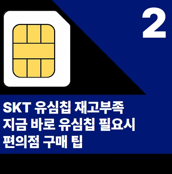 SKT 재고 부족 대안법 썸네일