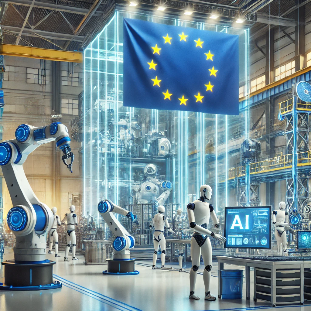 유럽 AI 로봇 산업 관련 이미지
