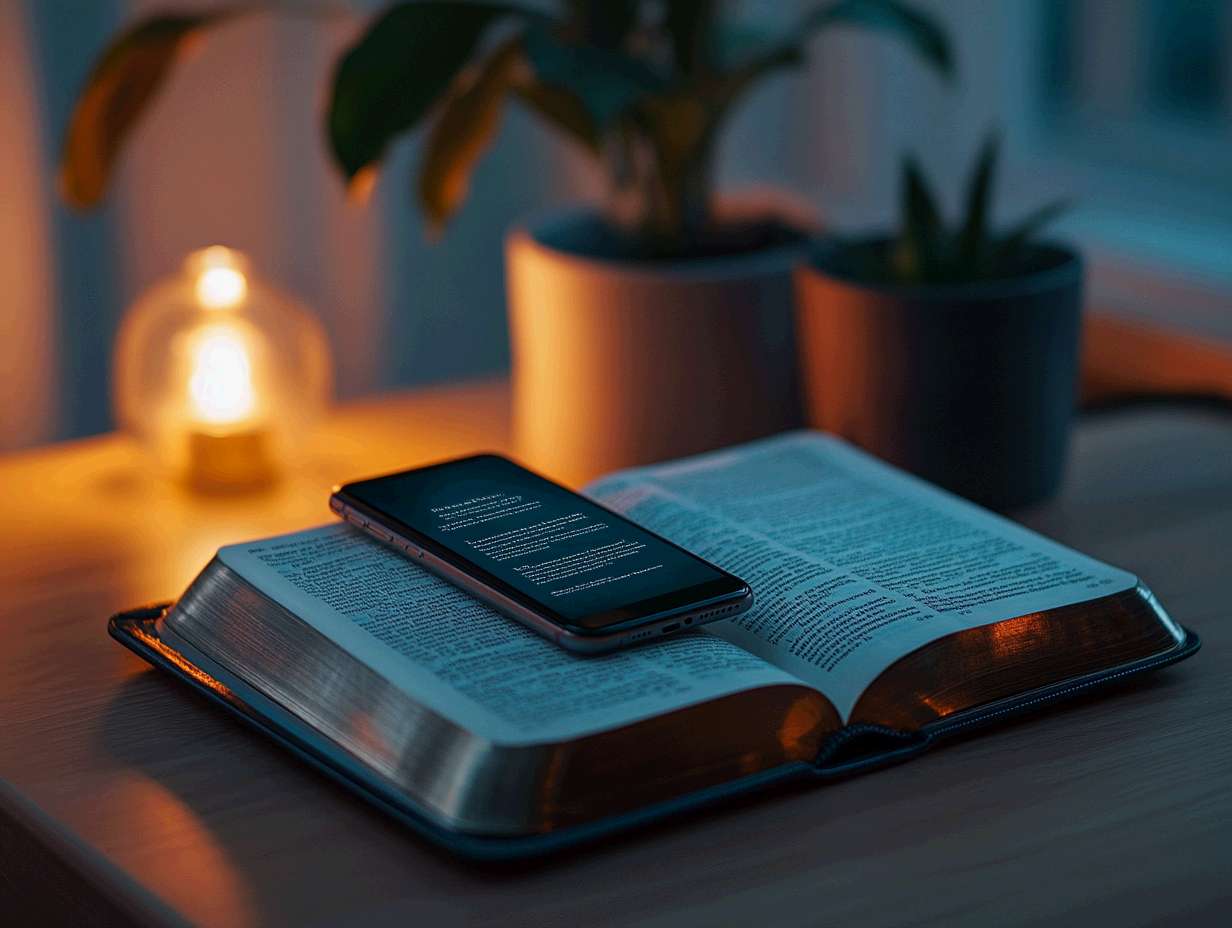 스마트폰으로 성경 읽기: 어르신을 위한 종교 앱 추천