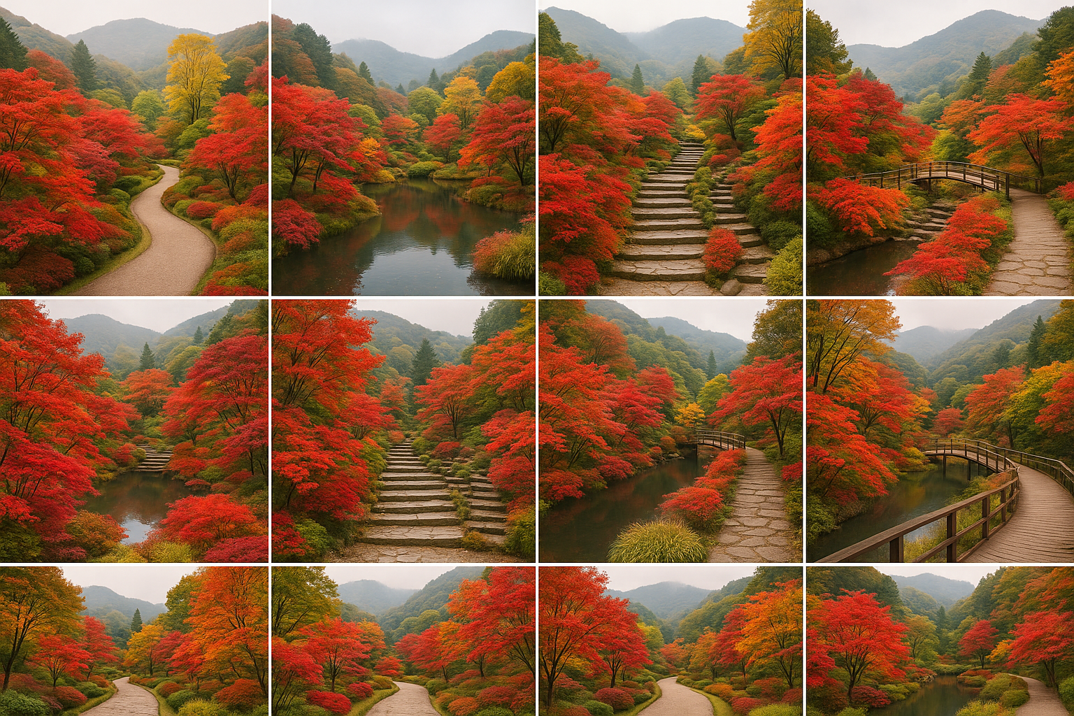 화담숲 예약 모노레일 시간,팁,추천