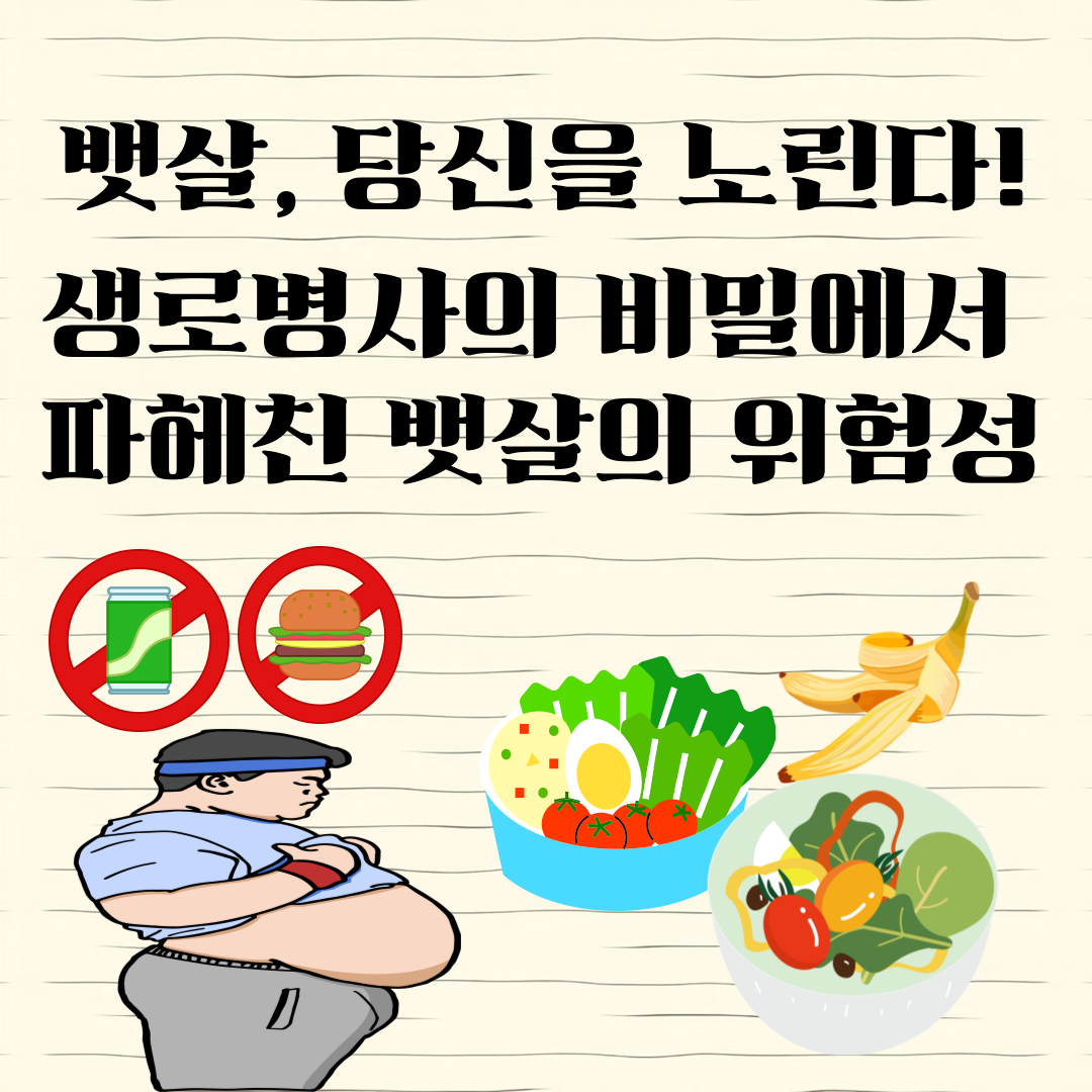 뱃살, 당신을 노린다!