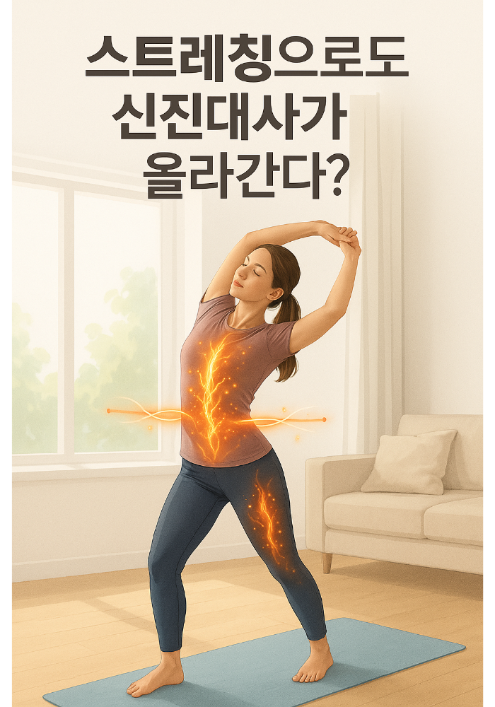 1.스트레칭만으로도 대사가 올라간다?