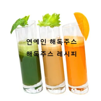해독주스 레시피 효과 부작용_11