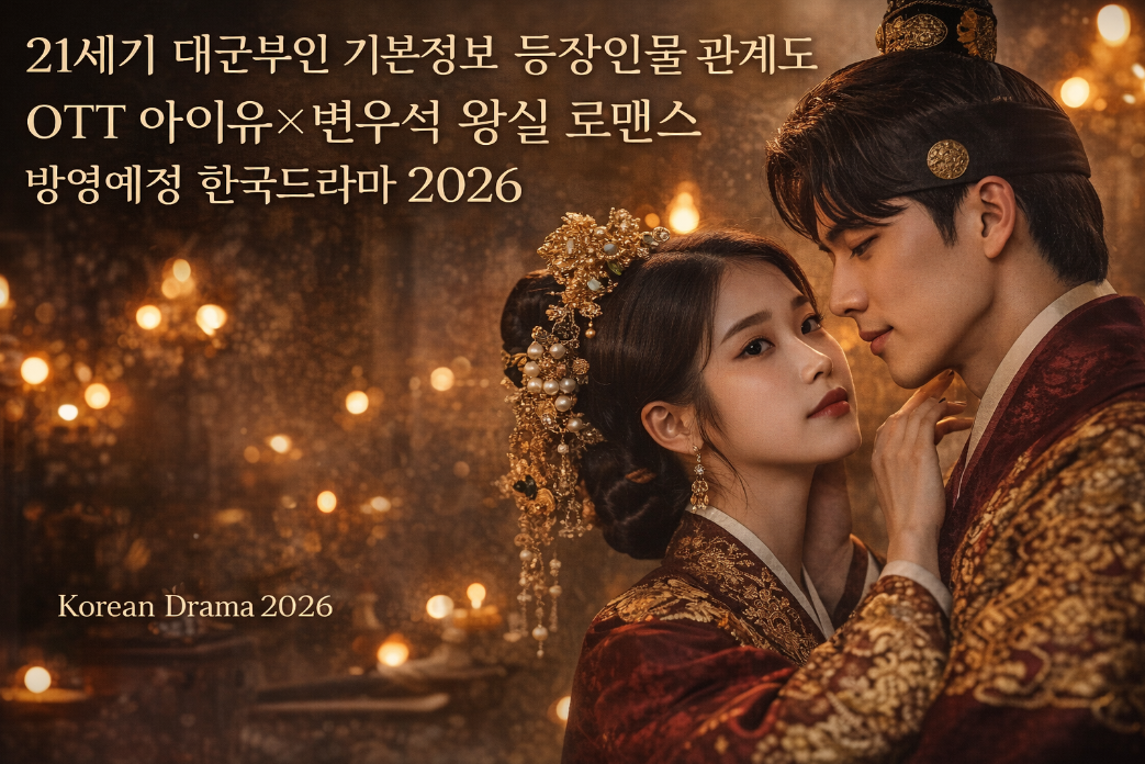 아이유×변우석 '21세기 대군부인' 등장인물 관계도 3분 완벽 정리