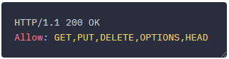 405 Method Not Allowed