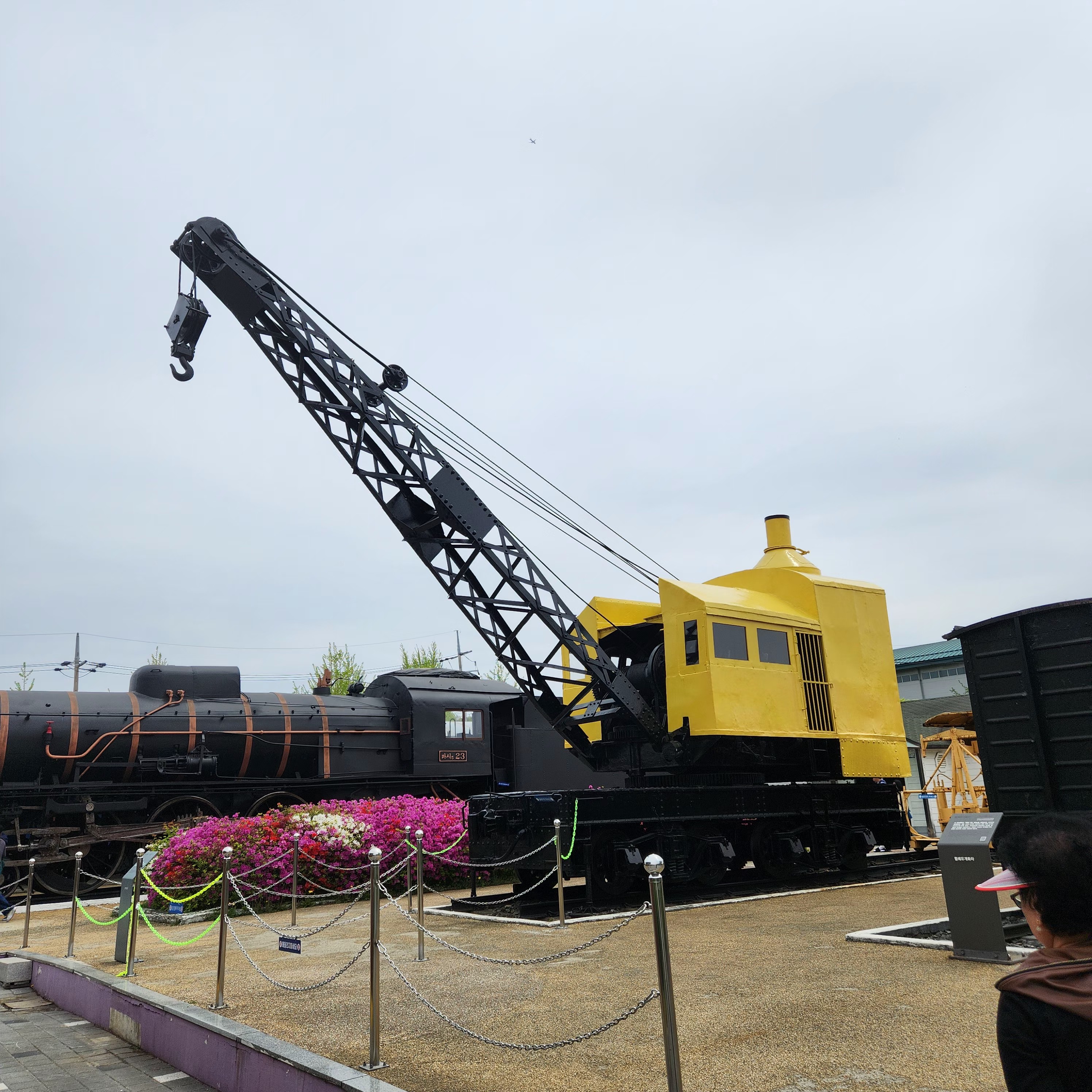 의왕철도박물관-야외전시장