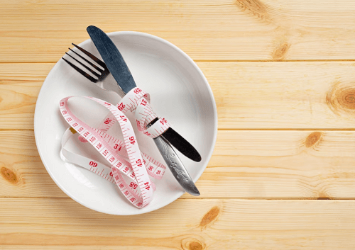 단식을 상징적으로 의미하는 사진