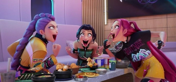 넷플릭스 애니메이션 추천 케이팝 데몬 헌터스