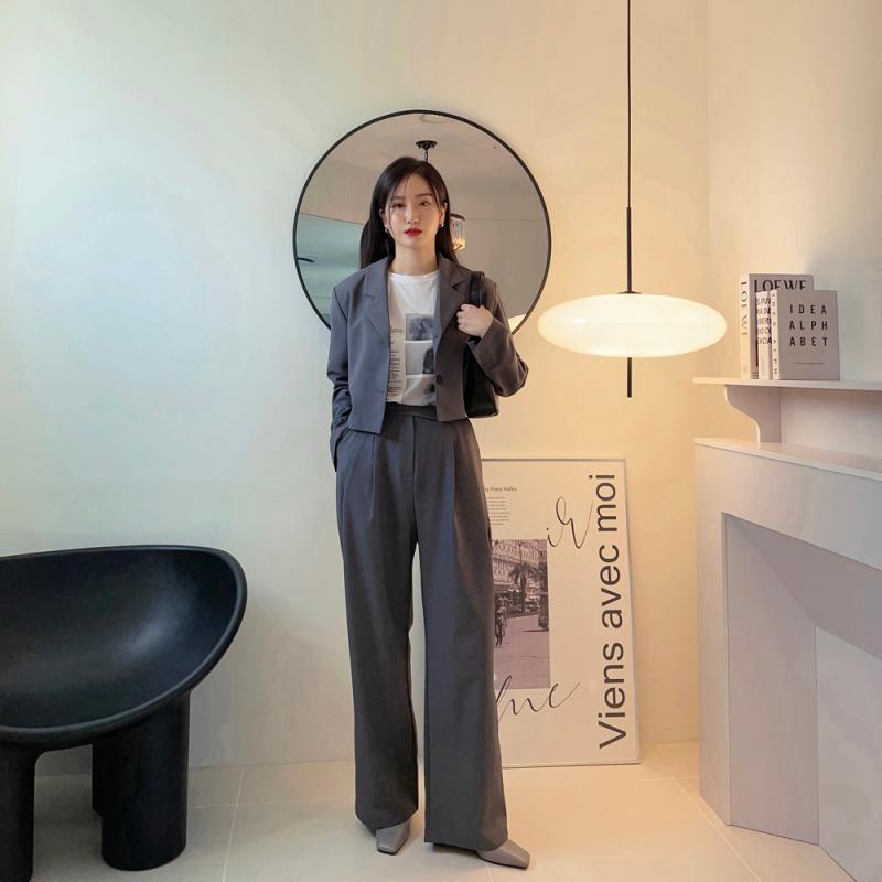 컨사이즈 가을 셋업