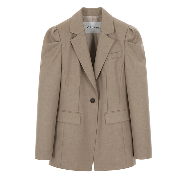 루에브르 퍼프 소매 자켓