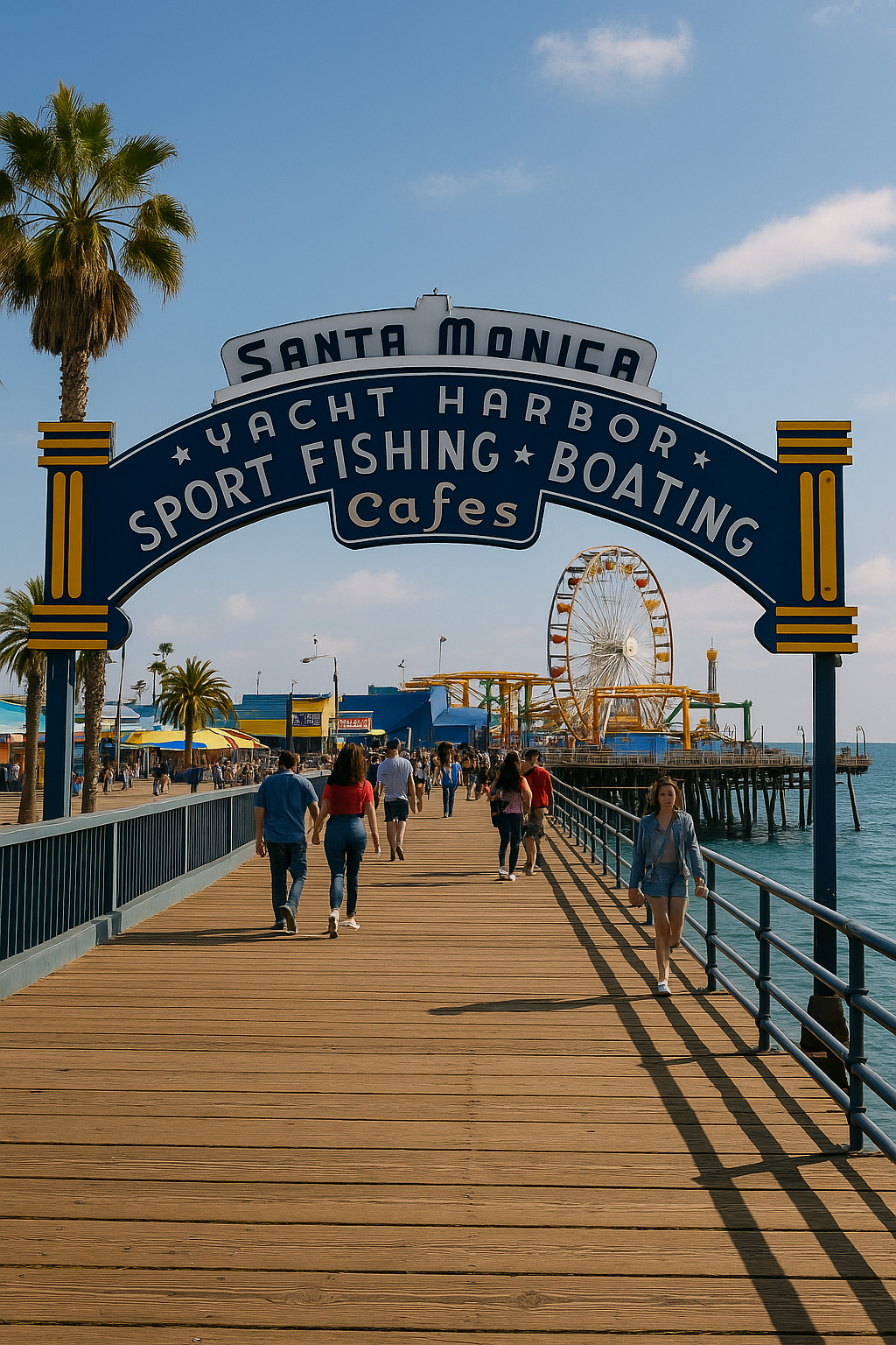 Santa Monica Pier 이미지