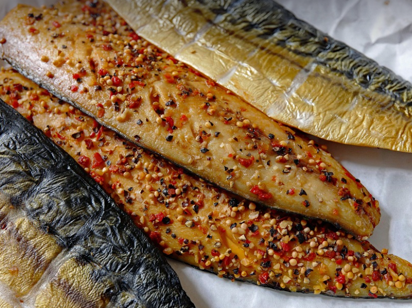 고등어 구이의 모습