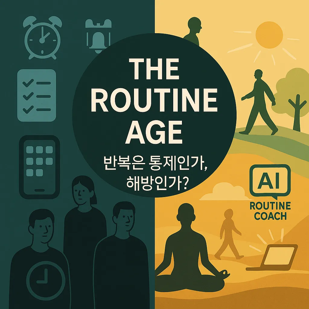 The Routine Age 루틴이 지배하는 시대의 거대한 전환 읽기 반복이 권력이 된 시대 우리는 왜 반복에 집착하는가