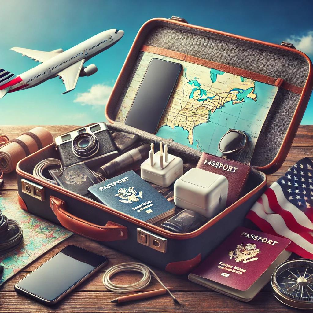 미국 여행시 로밍