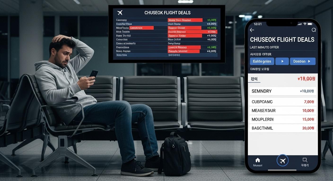 추석 땡처리 항공권