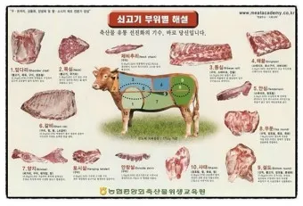 맛있는 국내산 소고기 부위 명칭 특징 조리방식_12