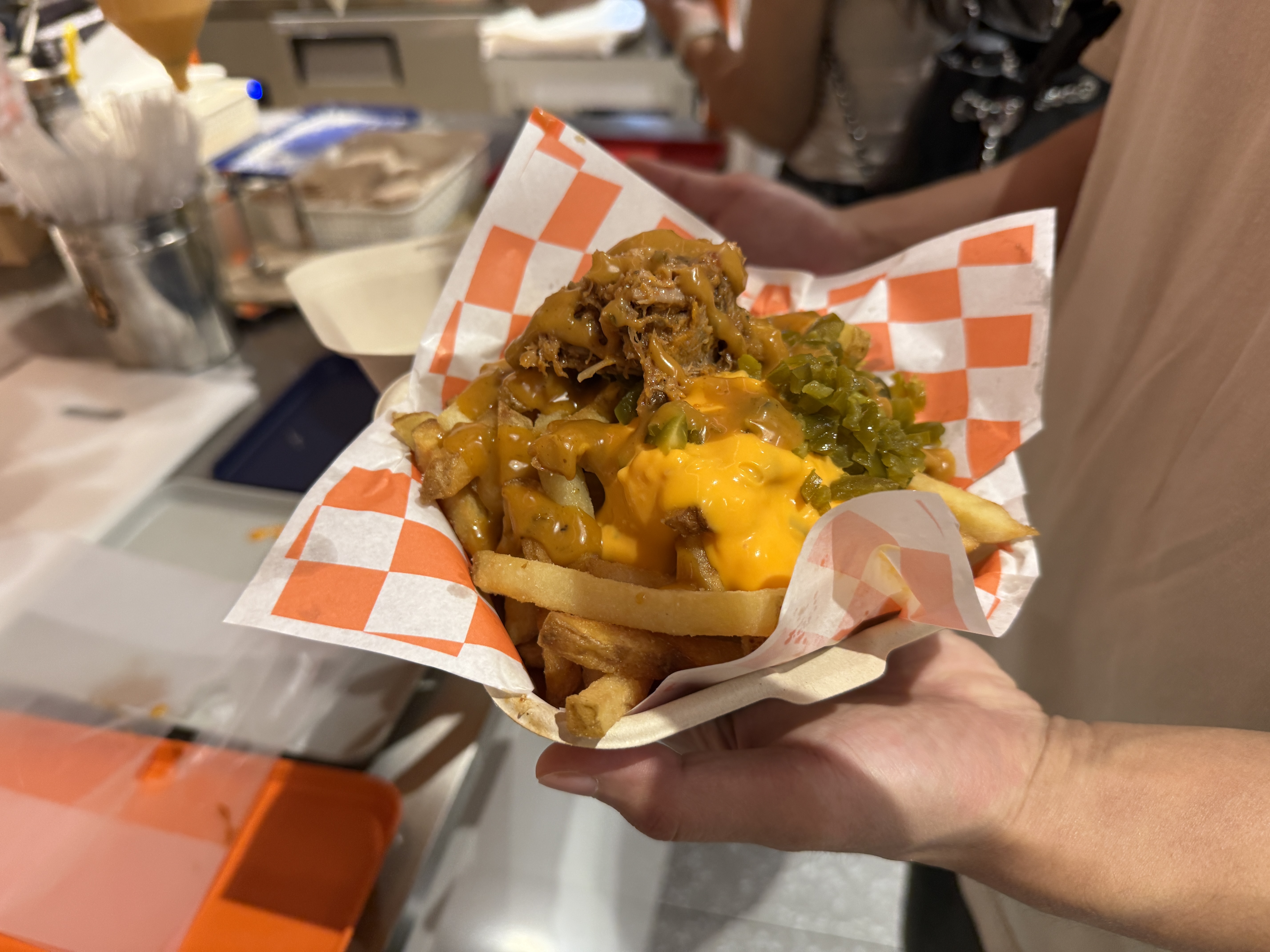 앵그리포테이토 내돈내산 후기 현대백화점 중동점 팝업 꿀조합 치폴레 폴드포크