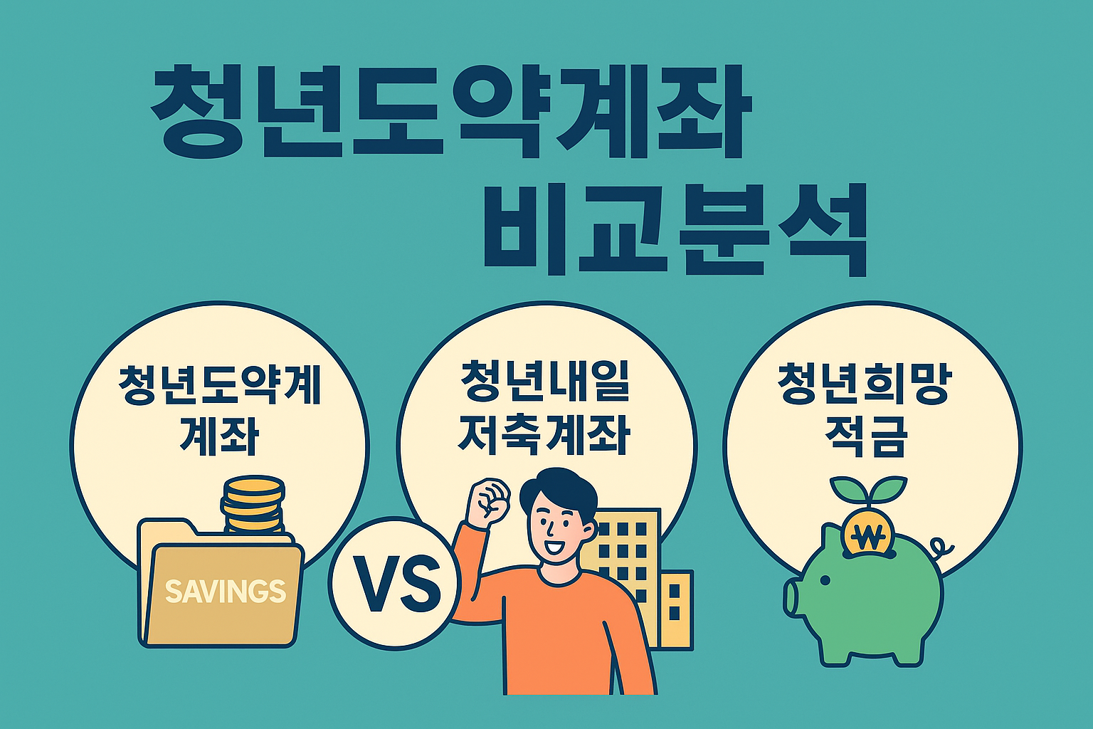 청년도약계좌 vs 청년희망적금, 뭐가 더 유리할까?