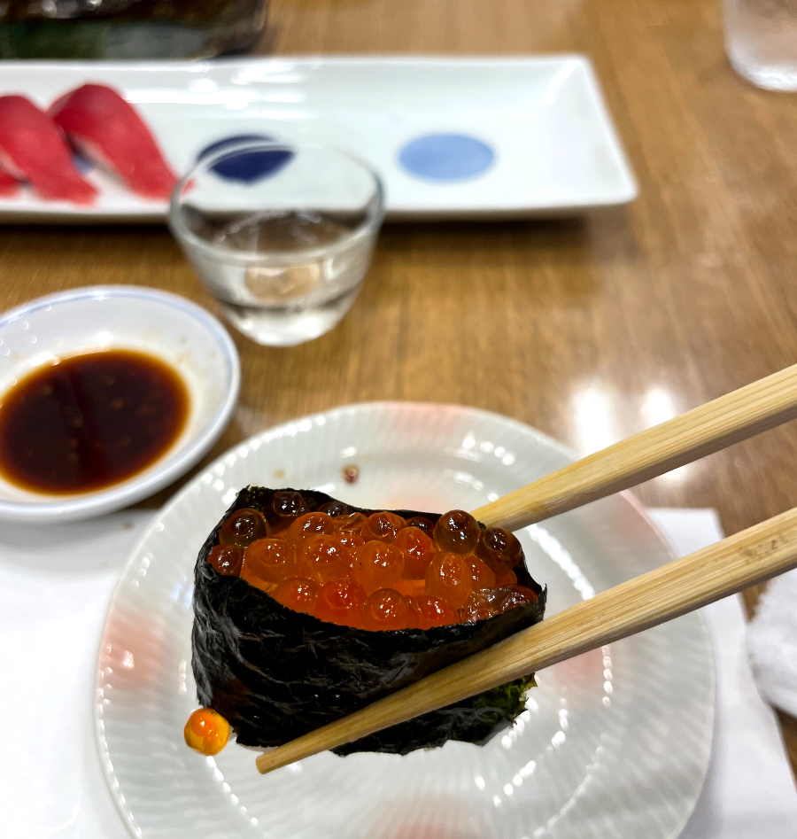 스시 이나호 연어알초밥