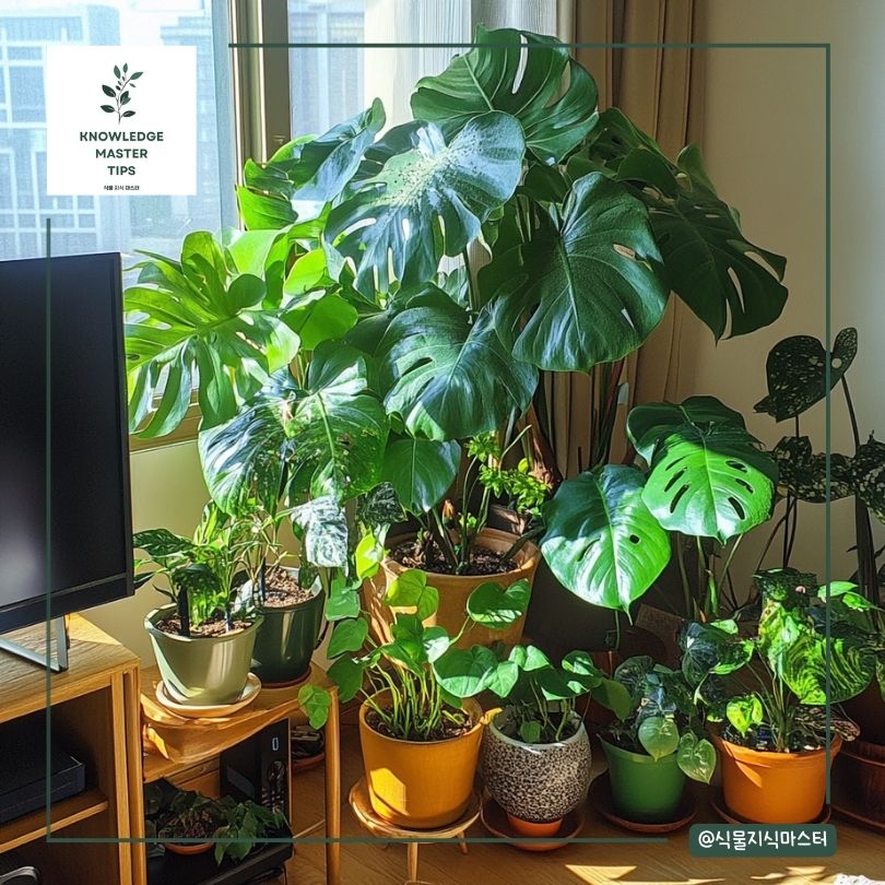 빠른 성장 기회! 고온 다습 실내 식물
