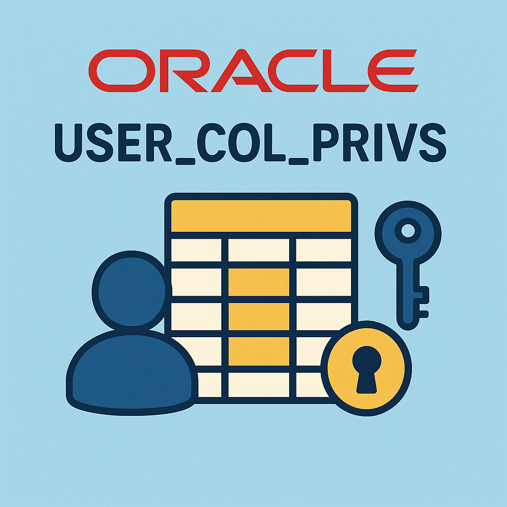 USER_COL_PRIVS 심층 분석과 권한 관리 전략