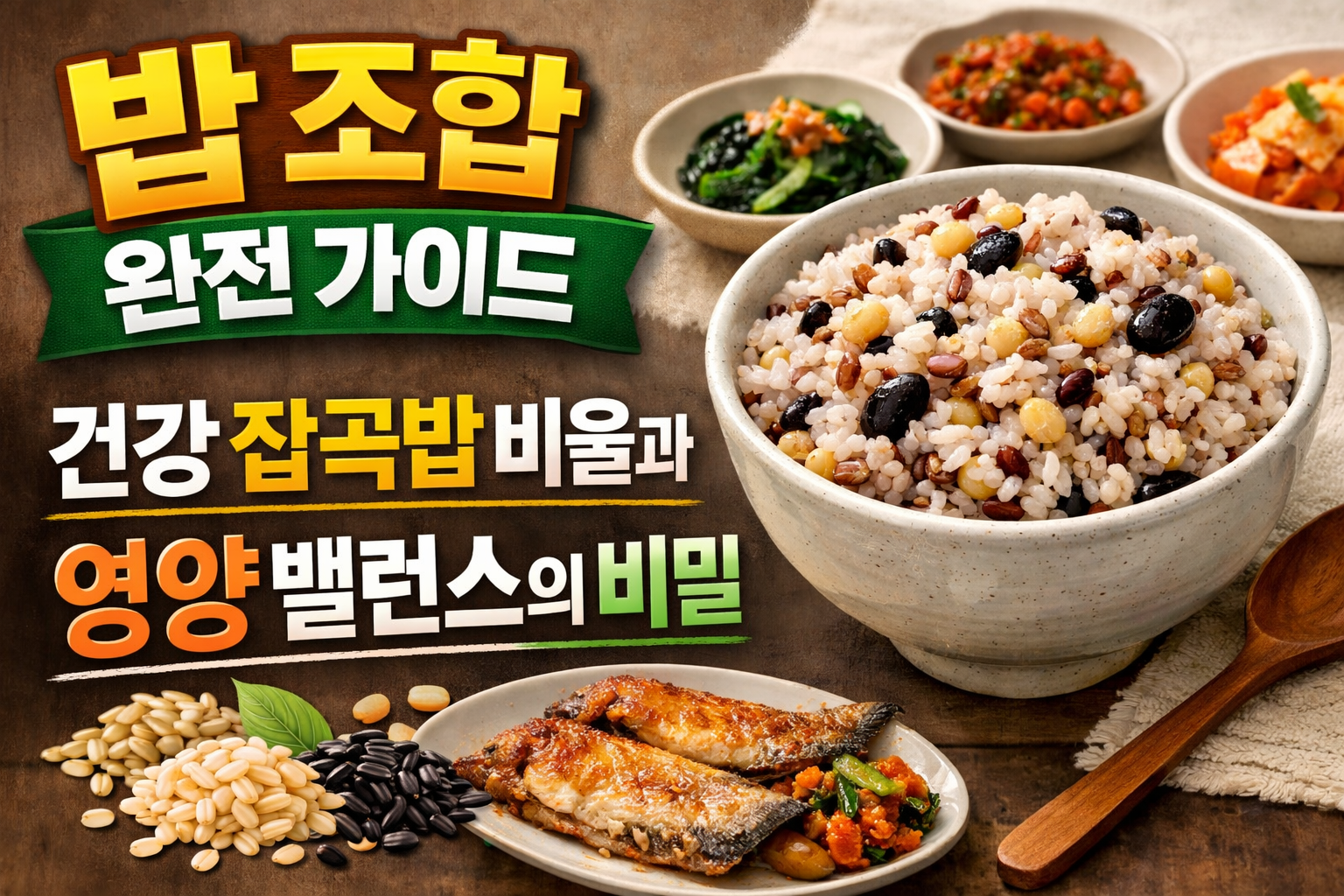 건강 잡곡밥
