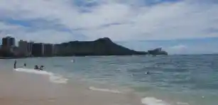 와이키키 비치 해변