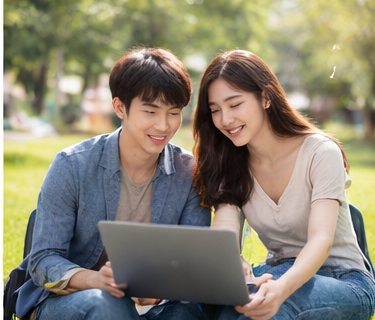 이제 일 시작한 청년 , 대학생