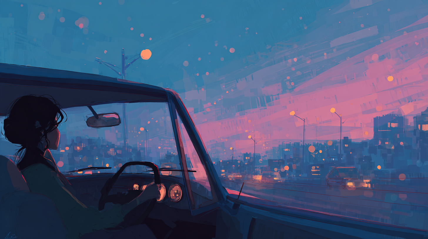 야간 운전 시 주의점(초보 운전)