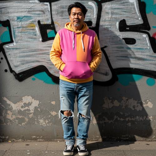 비난 받는 영포티 스타일의 사진