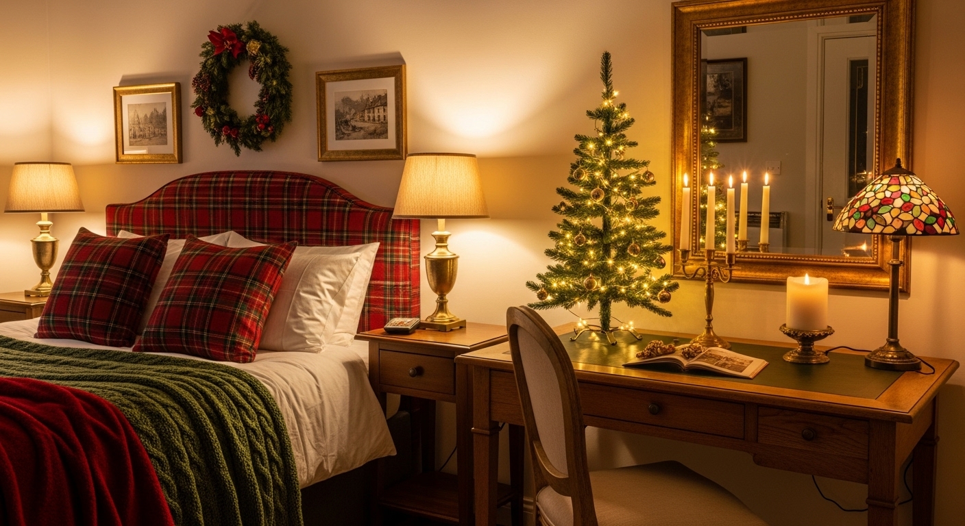 원룸도 랄프 로렌 감성으로! 크리스마스 소품 배치법 3가지