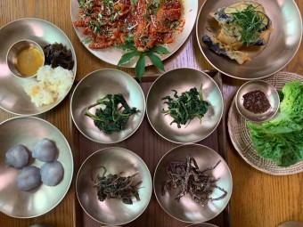 봄나물 산채정식