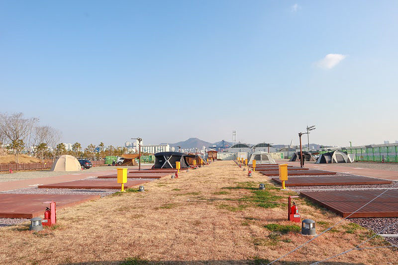 부산광역시 부산항 힐링야영장 소개