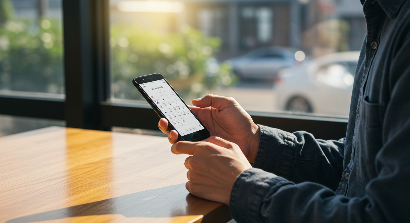 앱확인으로 일정관리