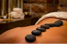 스트레스 해소를 위한 어깨와 목 마사지