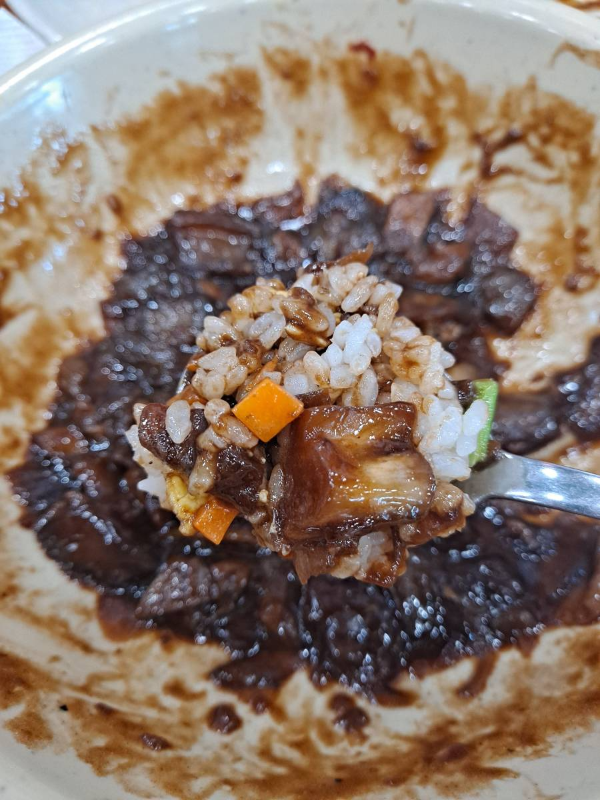 태화루 볶음밥 마지막 한입