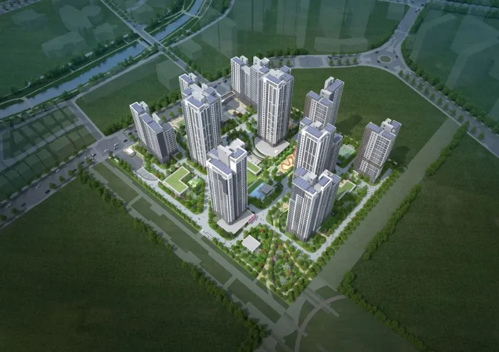 교산신도시 A2블록 조감도 사진