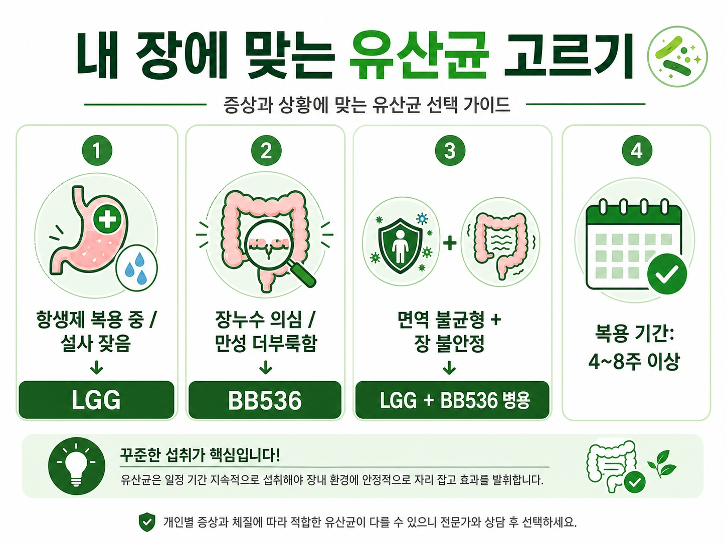 장건강유산균추천-LGG-BB536-증상별선택가이드-인포그래픽