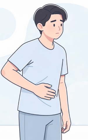 오른쪽 갈비뼈 아래 통증