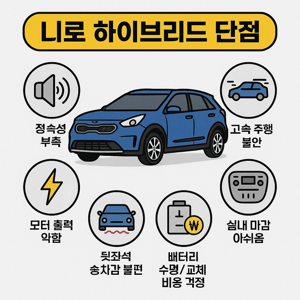 니로 하이브리드 단점